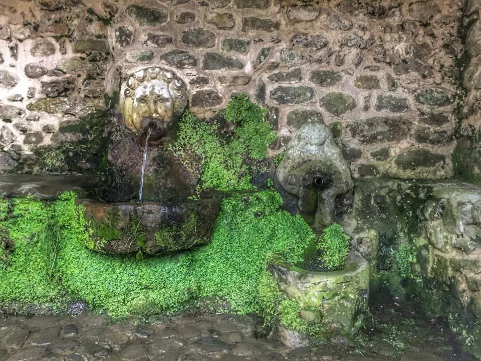 Particolare delle fontane di Virgoletta