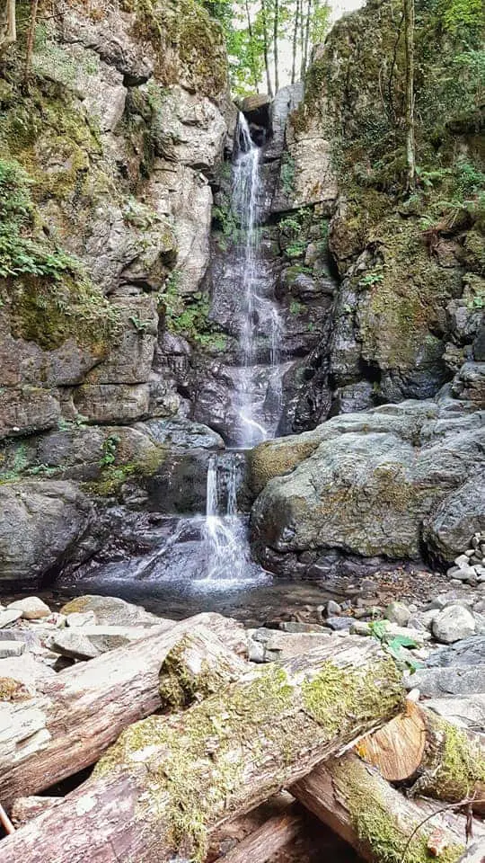 Cascata di Parana, i due salti