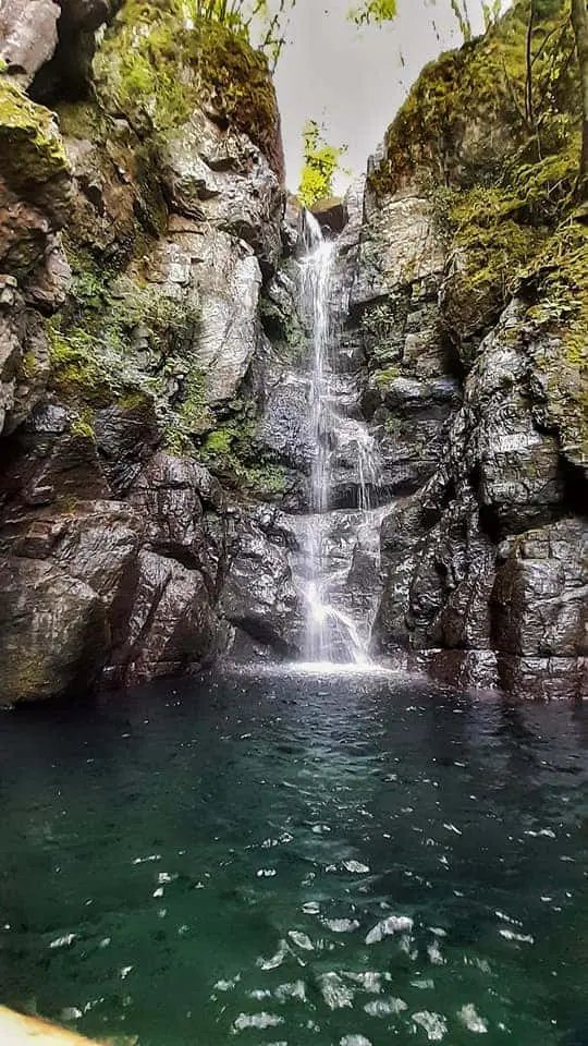 Cascata di Parana, primo salto e pozza "nascosta"
