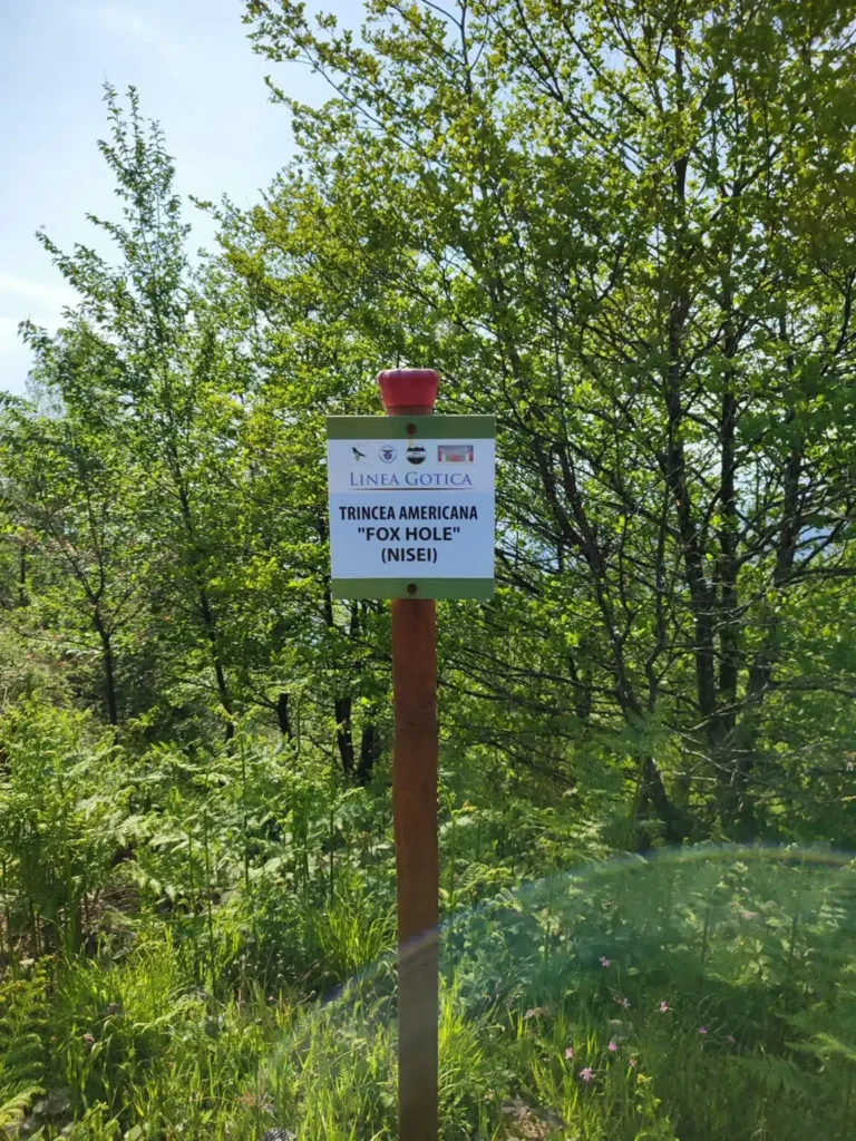 Trincea americana a Sella Nord